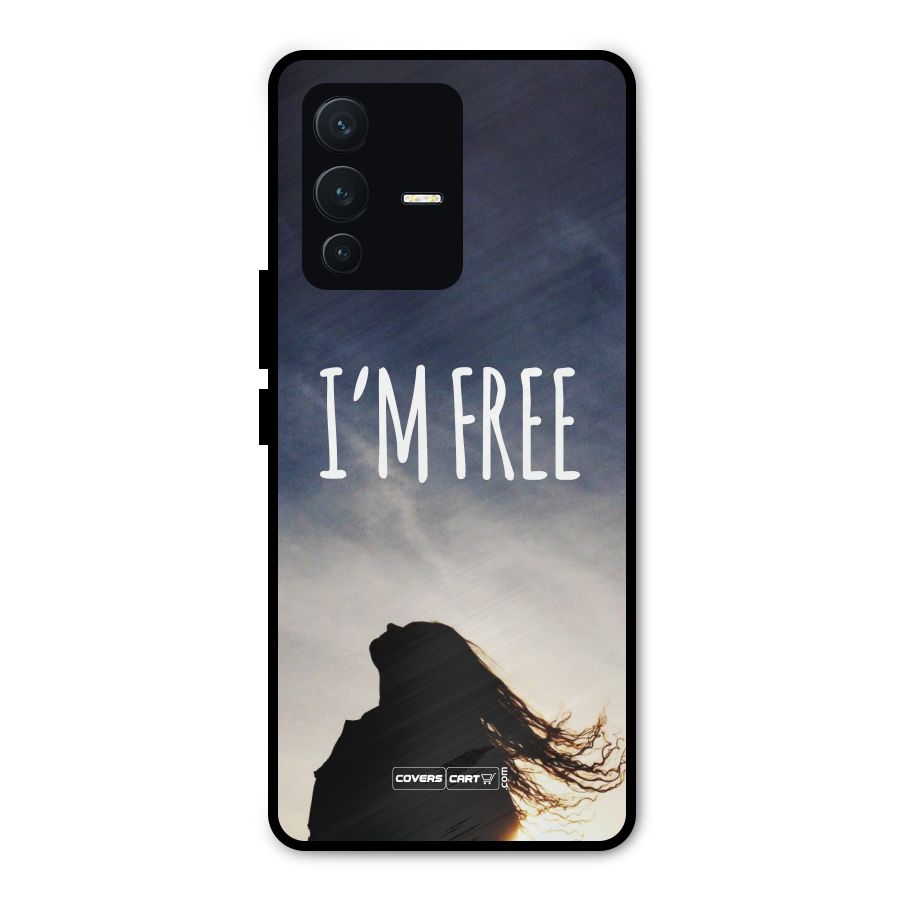 I m Free Metal Back Case for Vivo V23 Pro