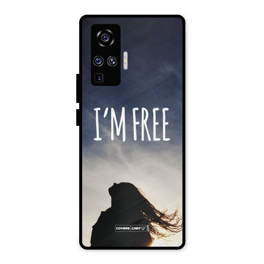 I m Free Metal Back Case for Vivo X50 Pro
