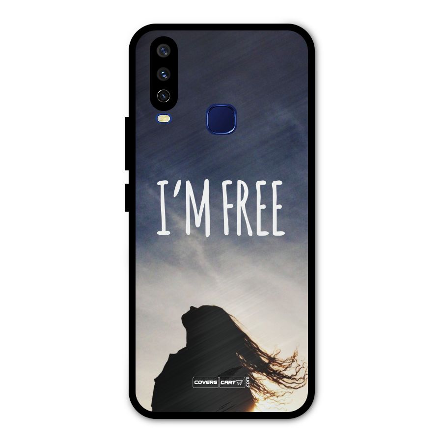 I m Free Metal Back Case for Vivo Y15