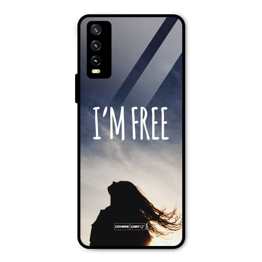 I m Free Metal Back Case for Vivo Y20g