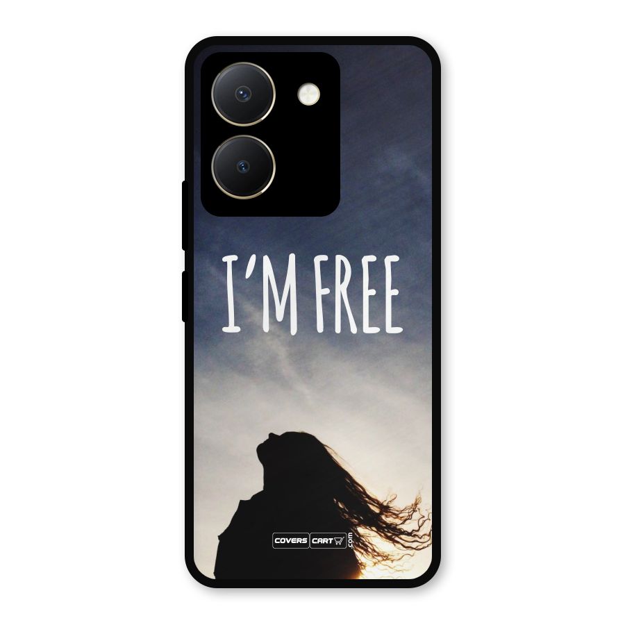 I m Free Metal Back Case for Vivo Y36