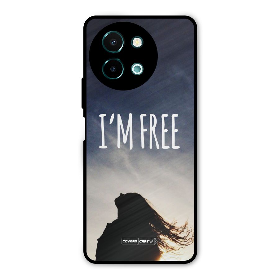 I m Free Metal Back Case for Vivo Y58
