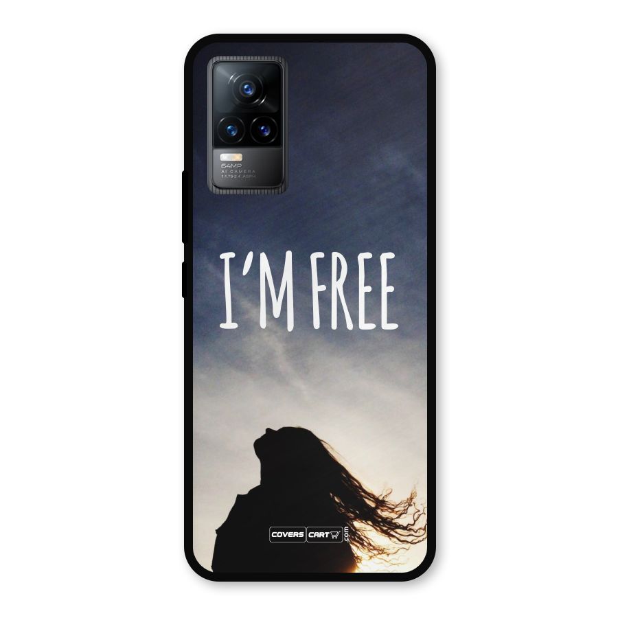 I m Free Metal Back Case for Vivo Y73