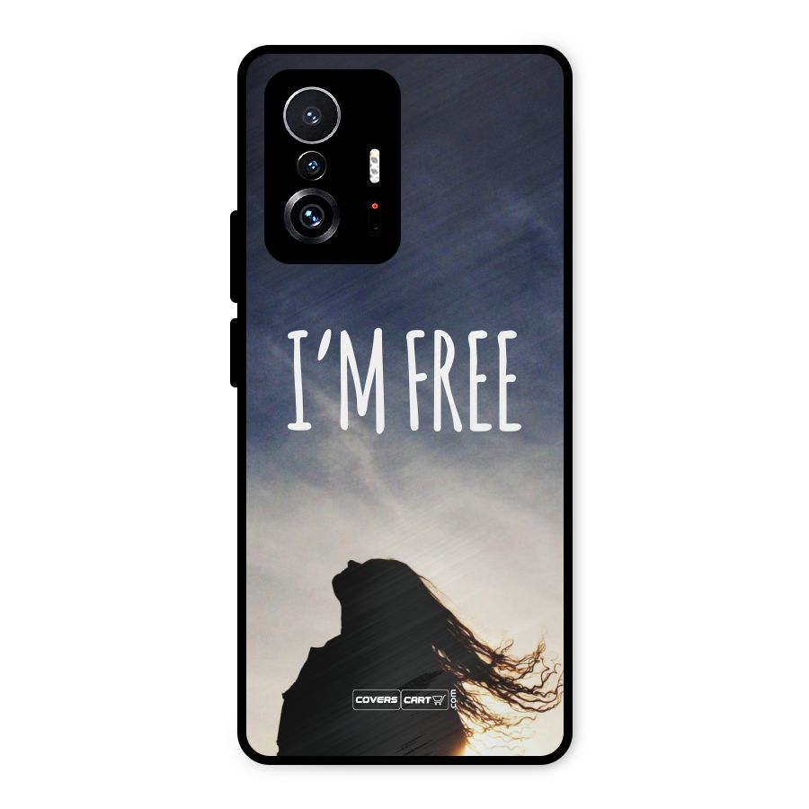I m Free Metal Back Case for Xiaomi 11T Pro