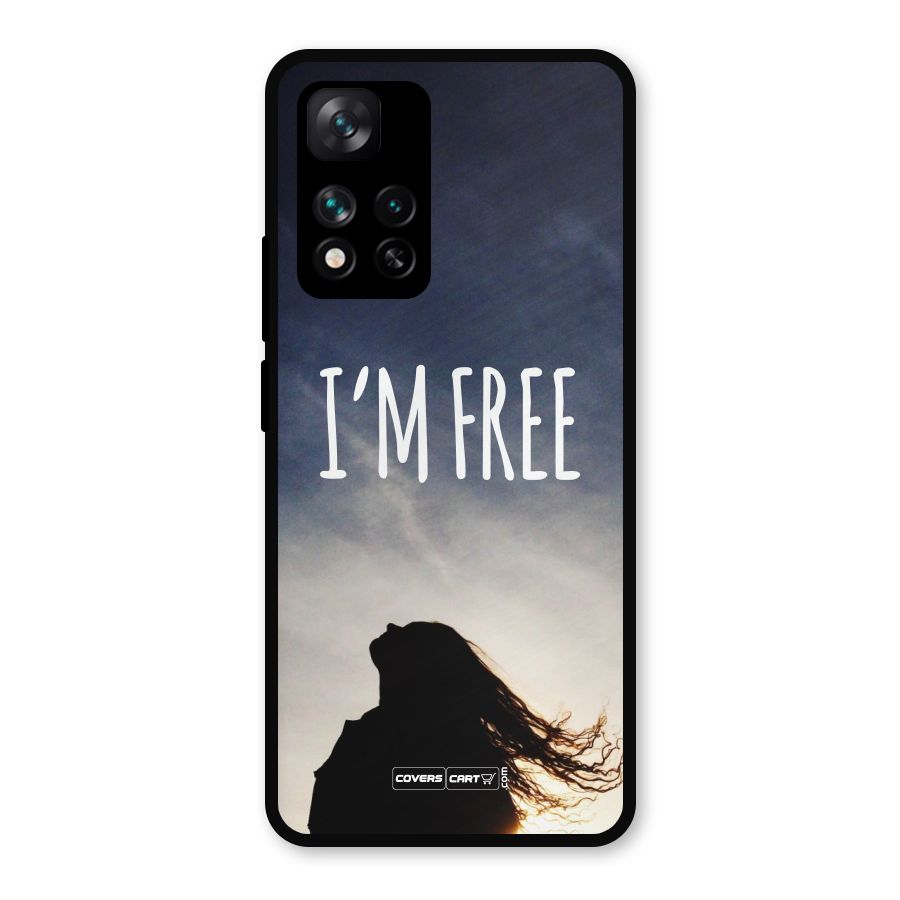 I m Free Metal Back Case for Xiaomi 11i 5G