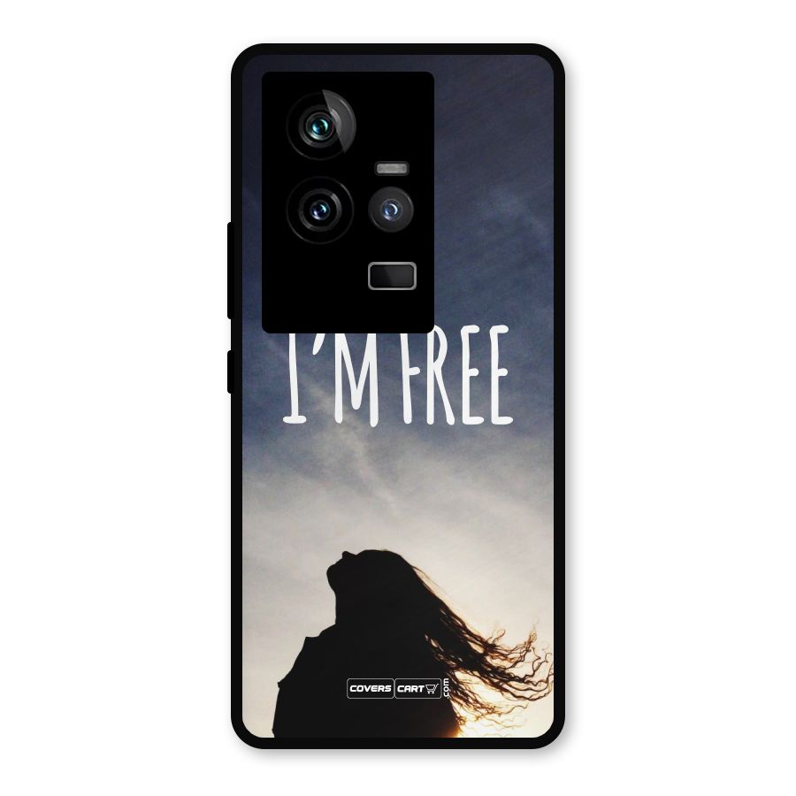 I m Free Metal Back Case for iQOO 11 5G