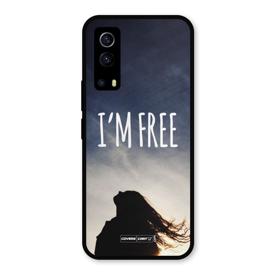 I m Free Metal Back Case for iQOO Z3