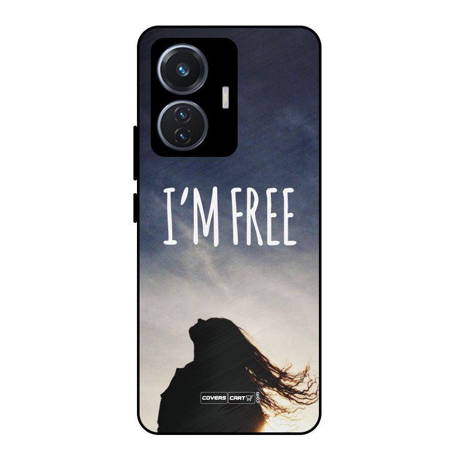 I m Free Metal Back Case for iQOO Z6 44W