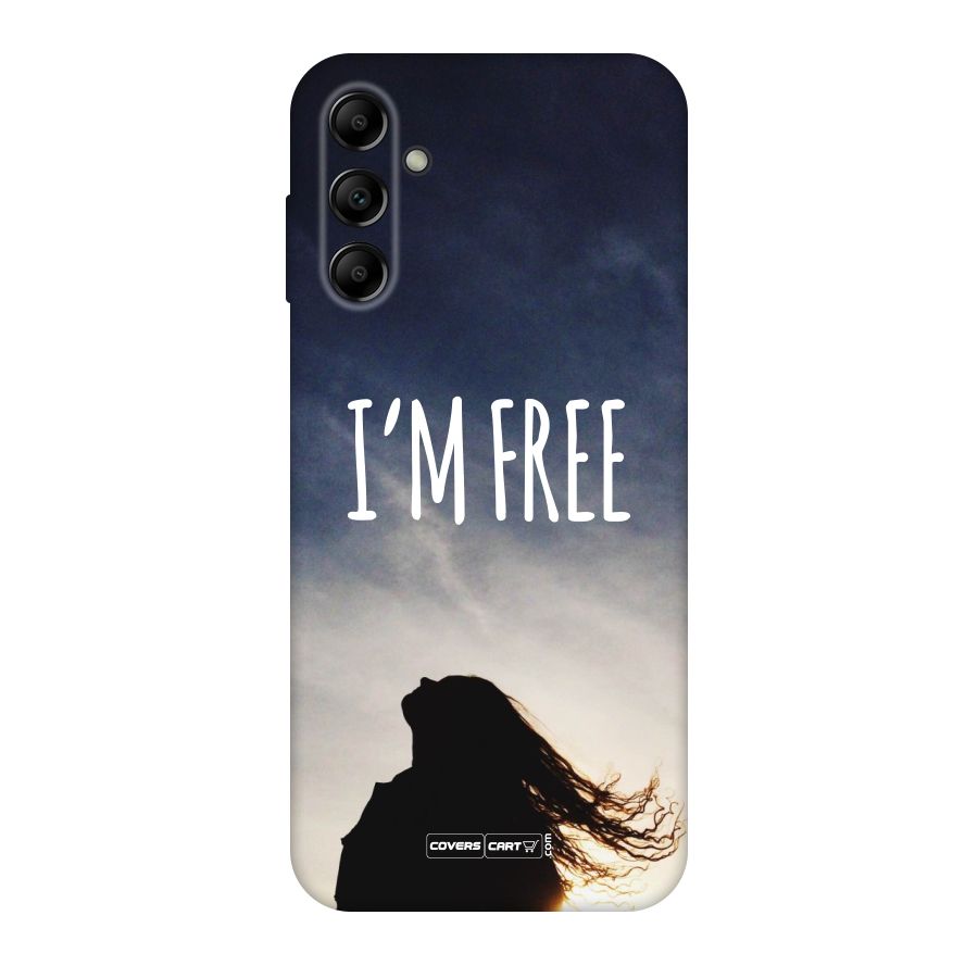 I m Free Original Polycarbonate Back Case for Galaxy A14 5G