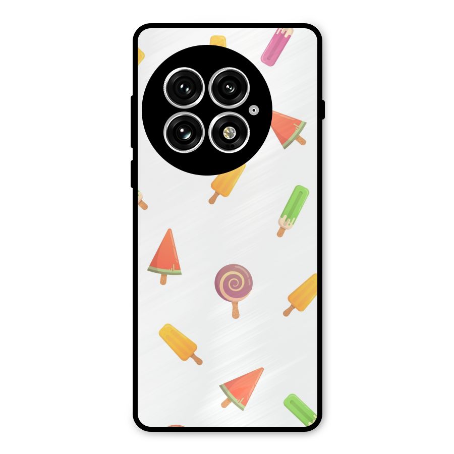 Ice Cream Colors Metal Back Case for OnePlus 13