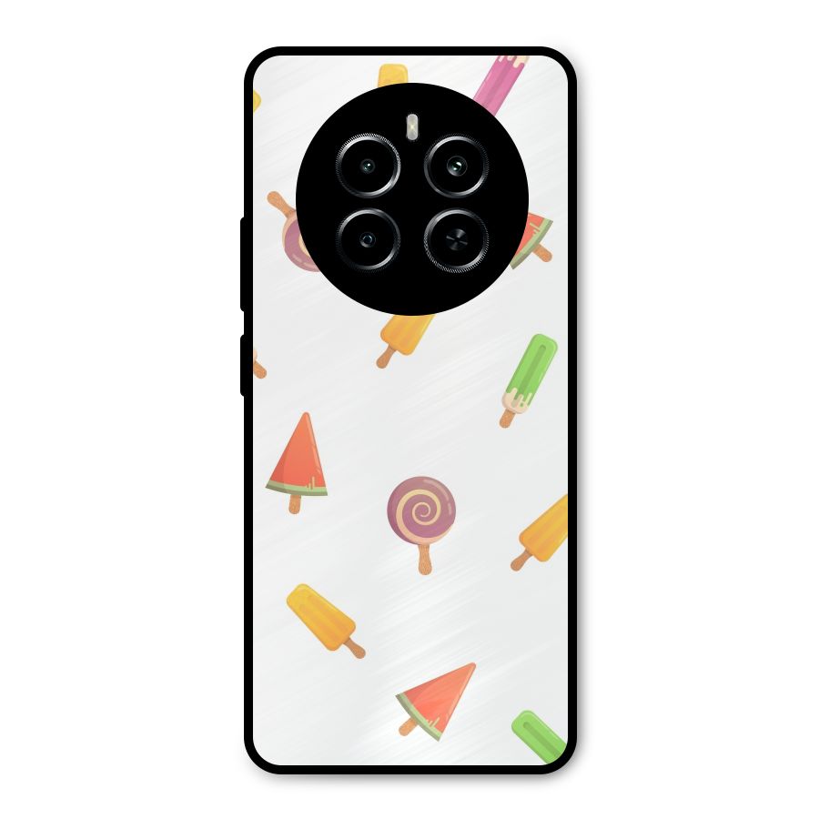 Ice Cream Colors Metal Back Case for Realme P1