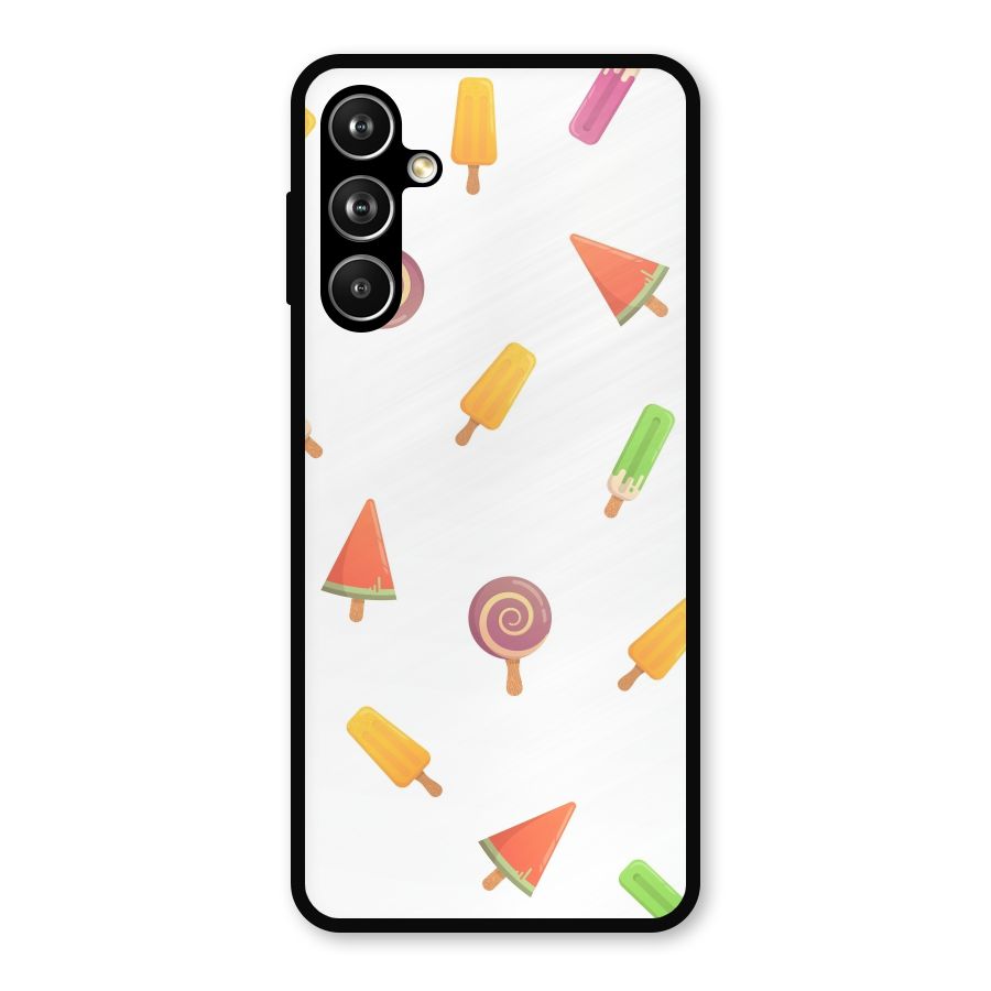 Ice Cream Colors Metal Back Case for Samsung Galaxy M54