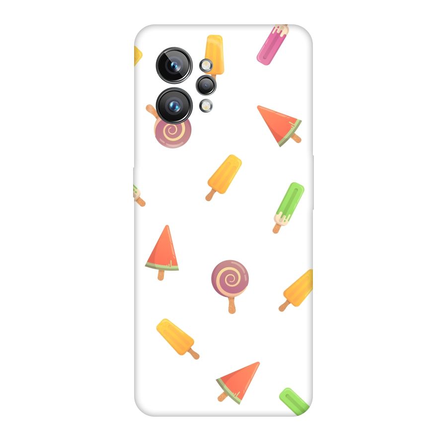 Ice Cream Colors Original Polycarbonate Back Case for Realme GT2 Pro