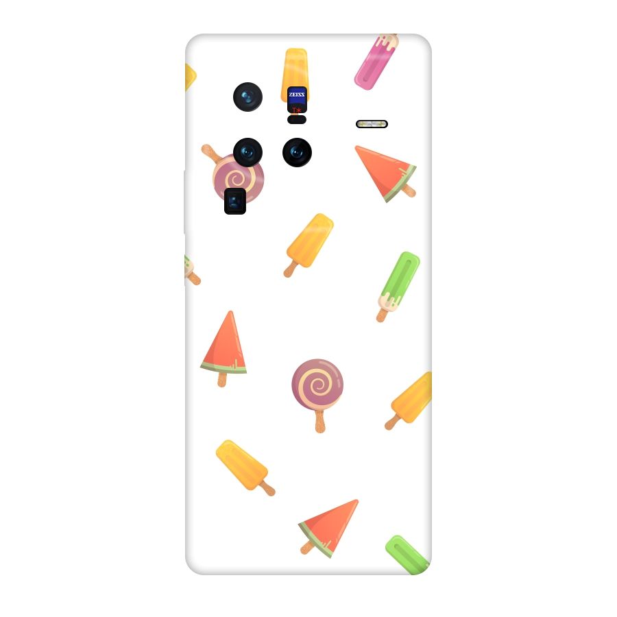Ice Cream Colors Original Polycarbonate Back Case for Vivo X80