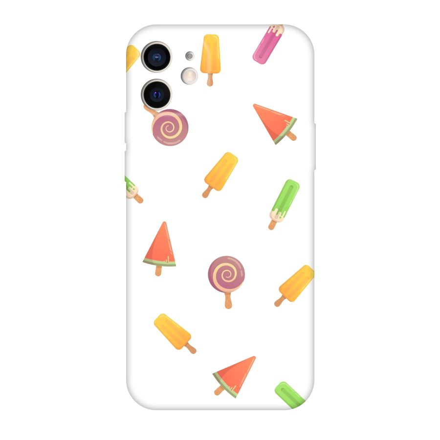 Ice Cream Colors Original Polycarbonate Back Case for iPhone 12