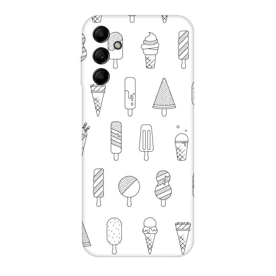 Ice Cream Lines Original Polycarbonate Back Case for Galaxy A14 5G