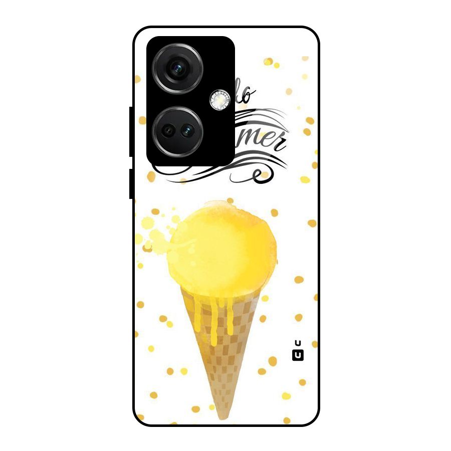Ice Cream Summer Glass Back Case for OnePlus Nord CE 3 5G