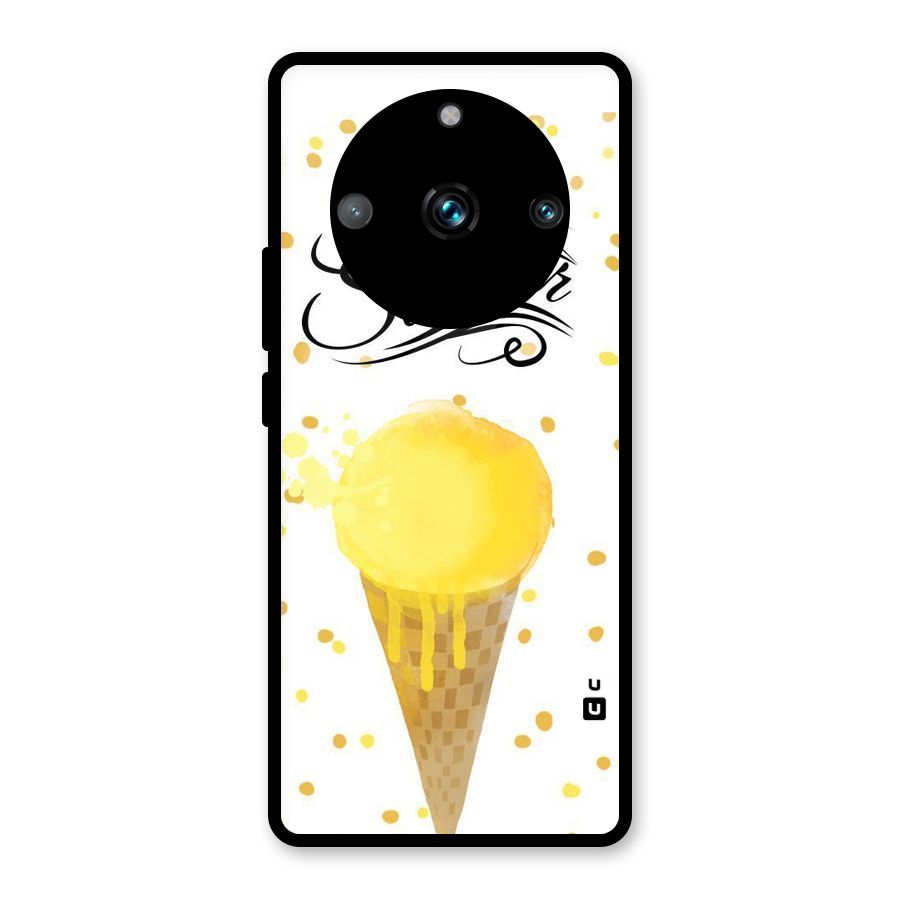 Ice Cream Summer Glass Back Case for Realme Narzo 60 Pro