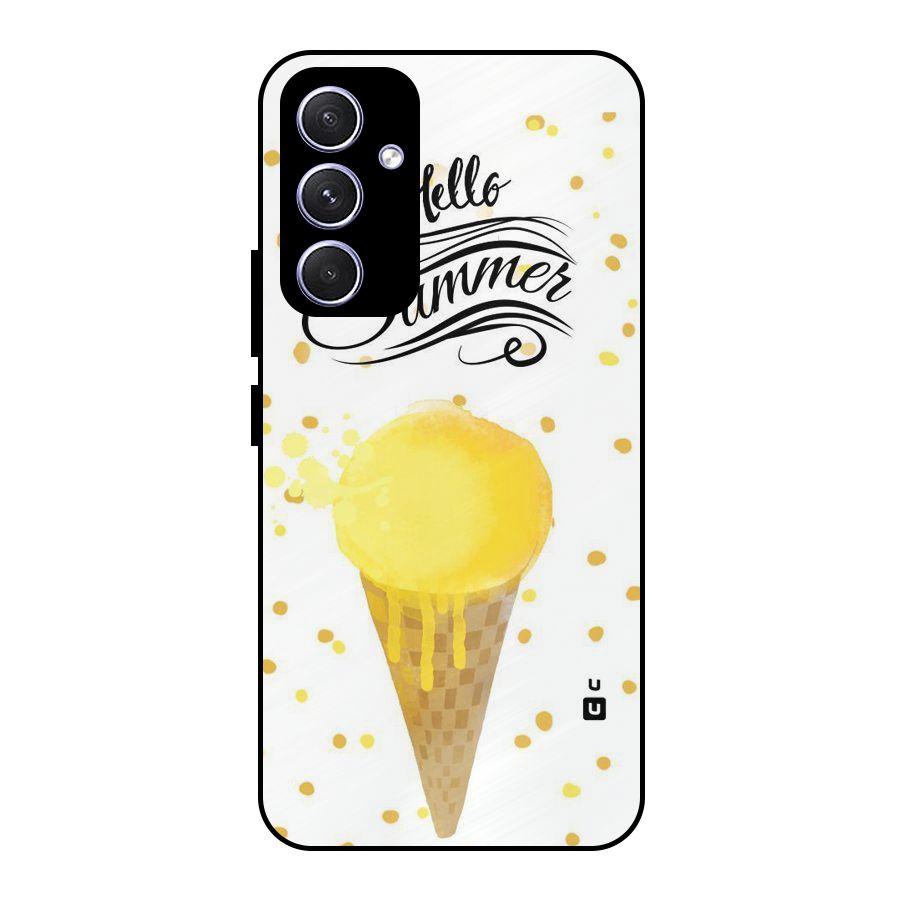 Ice Cream Summer Metal Back Case for Galaxy A54