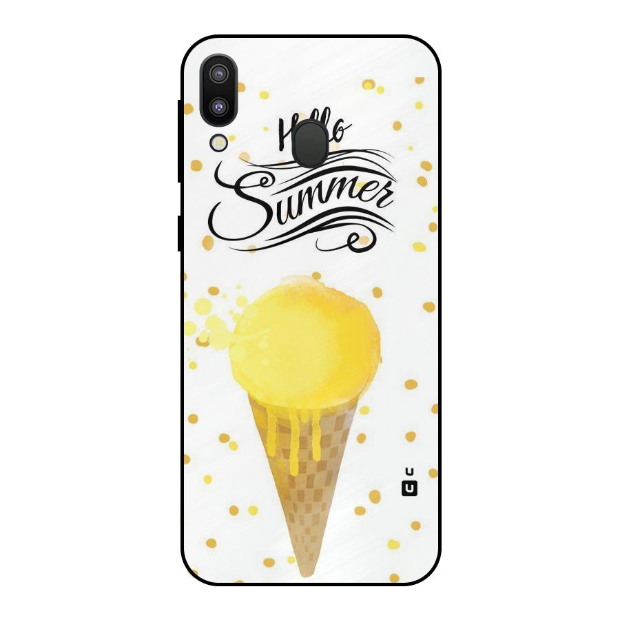 Ice Cream Summer Metal Back Case for Galaxy M20