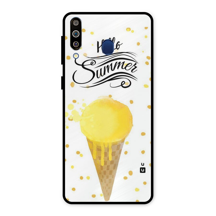 Ice Cream Summer Metal Back Case for Galaxy M30