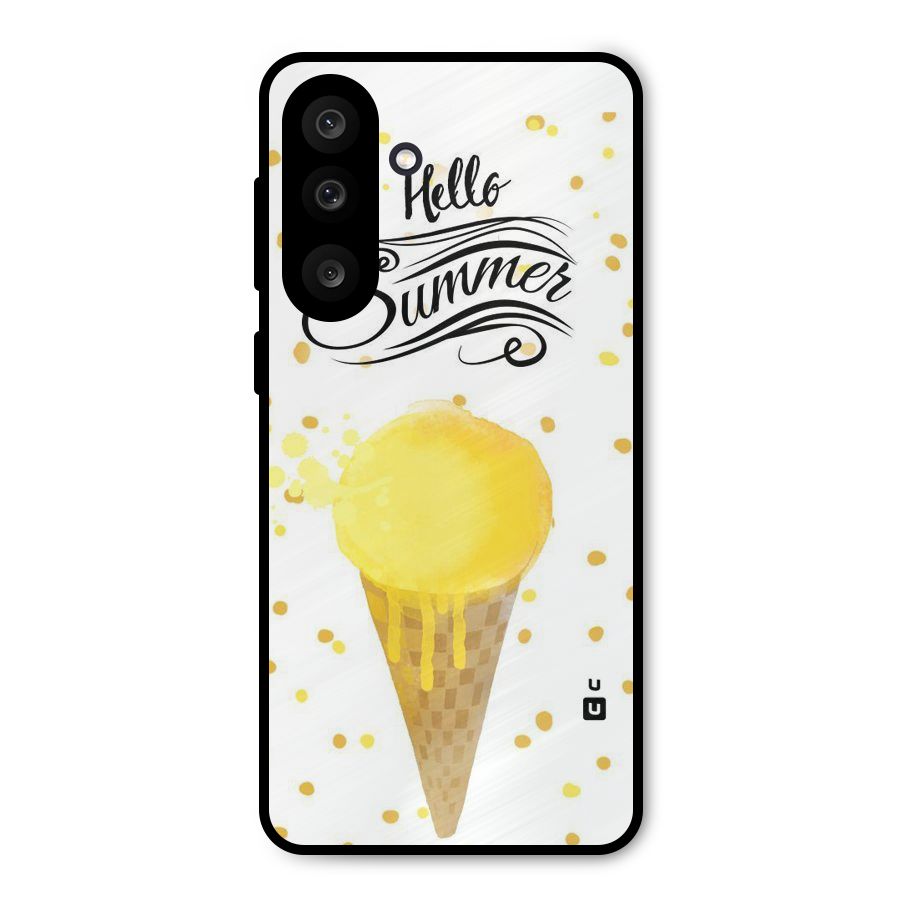 Ice Cream Summer Metal Back Case for Galaxy M56