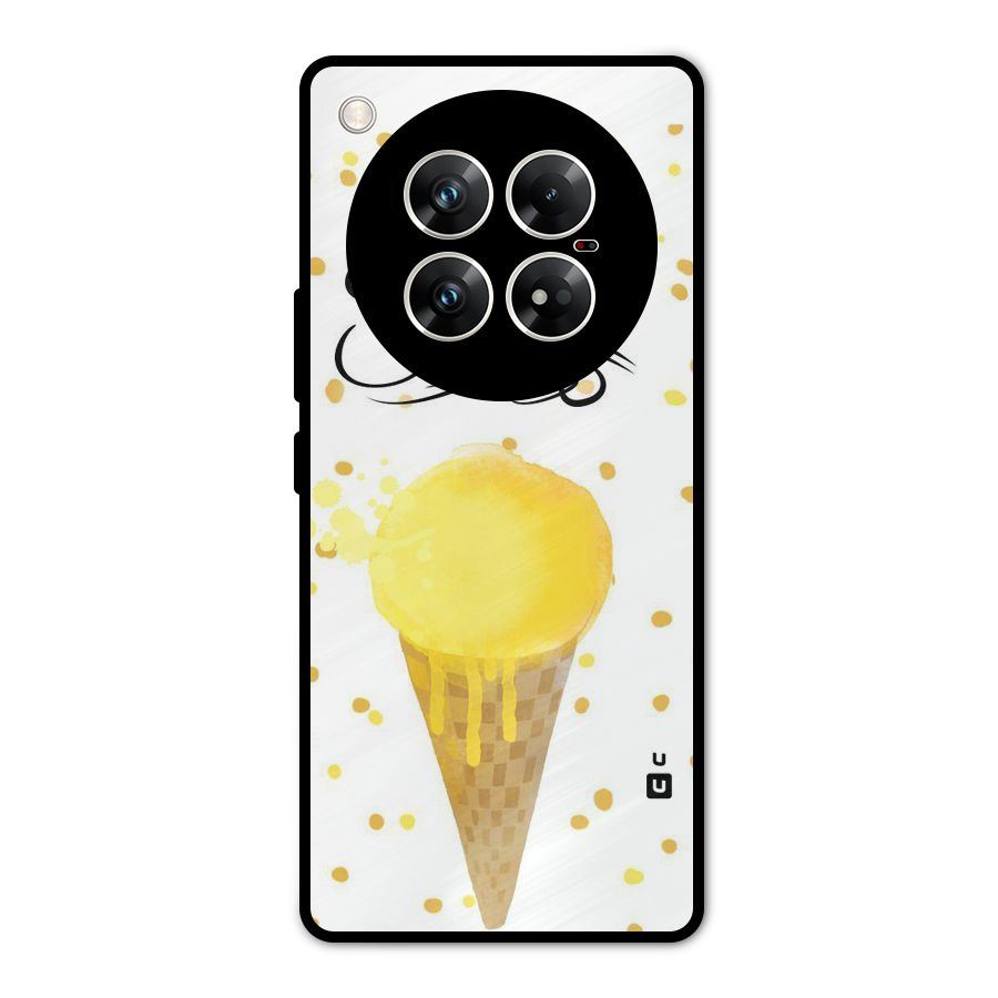 Ice Cream Summer Metal Back Case for Infinix Zero 40 5G