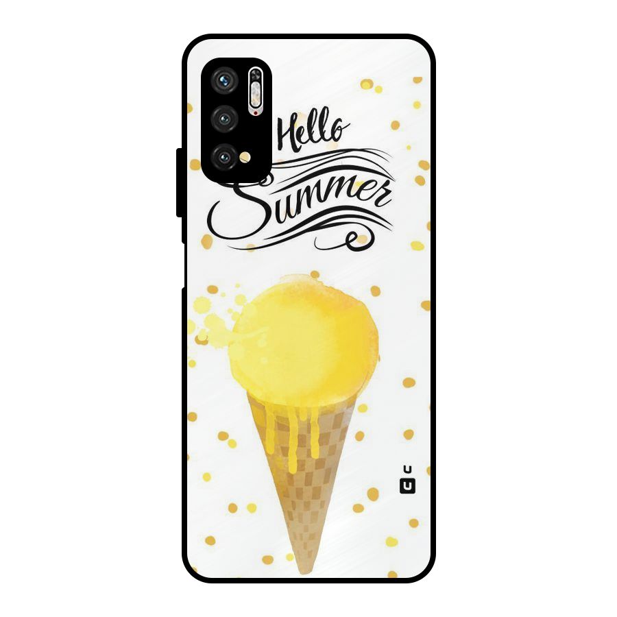 Ice Cream Summer Metal Back Case for Poco M3 Pro 5G