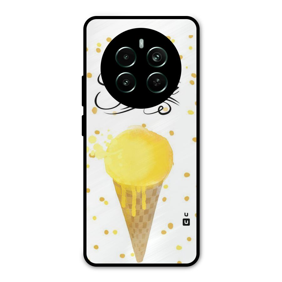 Ice Cream Summer Metal Back Case for Realme 12 Pro Plus
