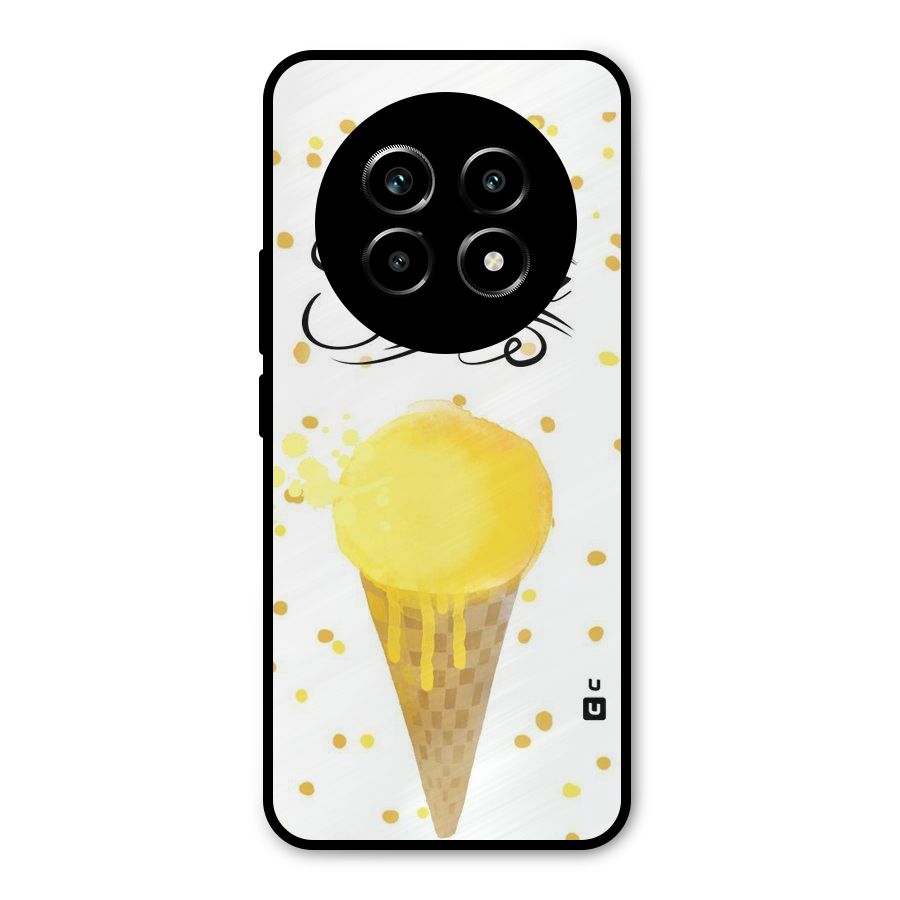 Ice Cream Summer Metal Back Case for Realme 14 Pro Lite