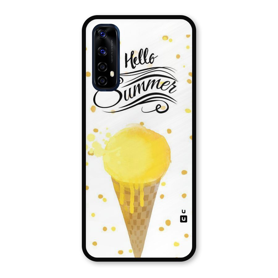 Ice Cream Summer Metal Back Case for Realme Narzo 20 Pro