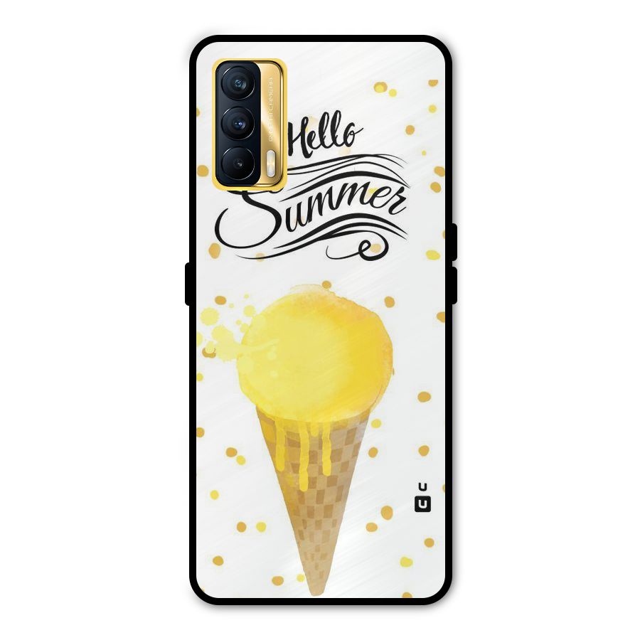 Ice Cream Summer Metal Back Case for Realme X7