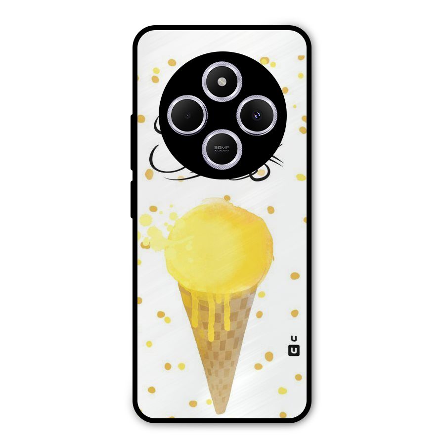 Ice Cream Summer Metal Back Case for Redmi A4