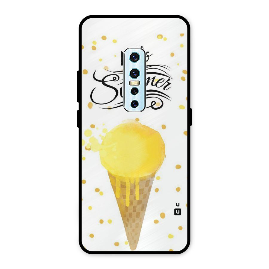 Ice Cream Summer Metal Back Case for Vivo V17 Pro