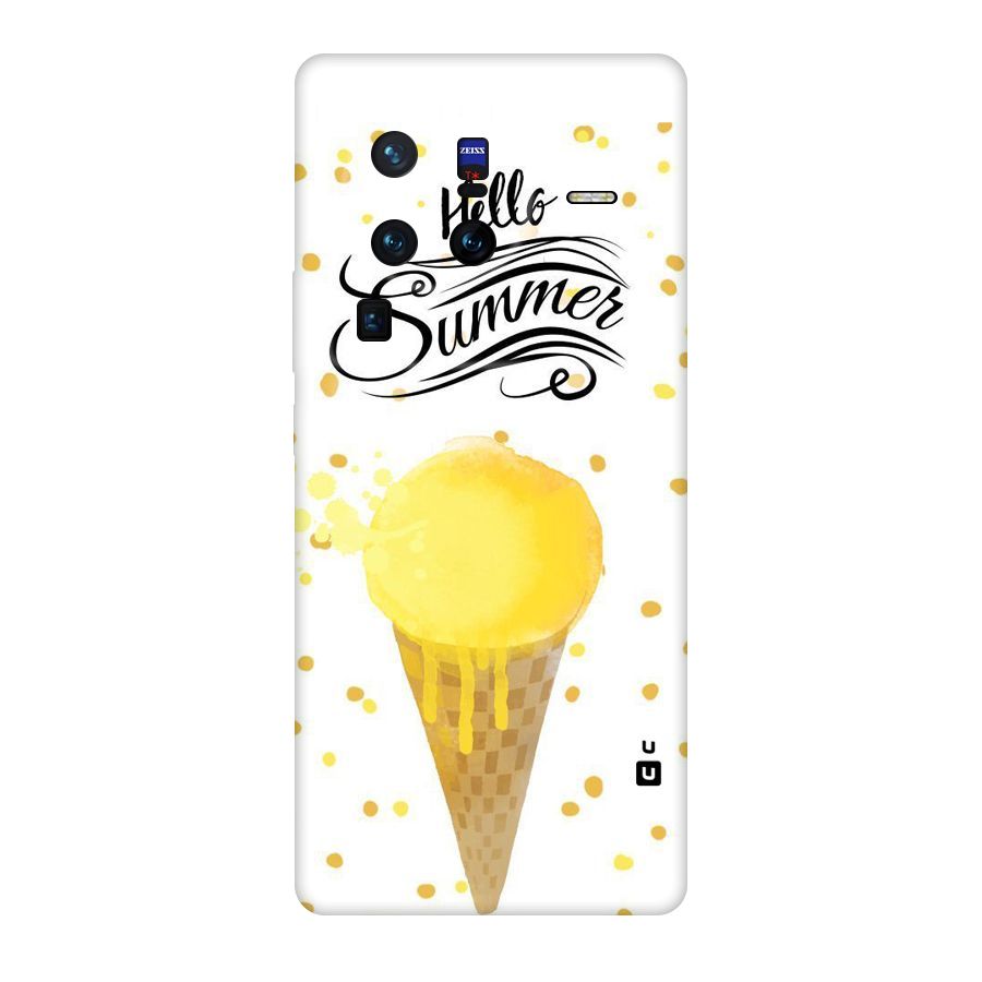 Ice Cream Summer Original Polycarbonate Back Case for Vivo X80
