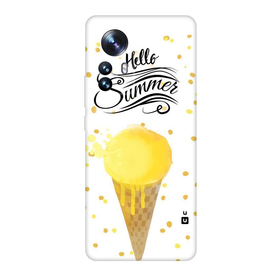 Ice Cream Summer Original Polycarbonate Back Case for Xiaomi 12 Pro