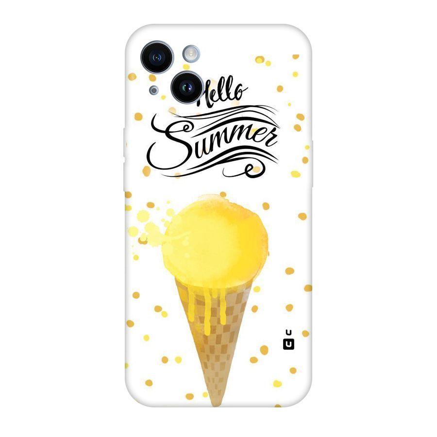 Ice Cream Summer Original Polycarbonate Back Case for iPhone 14