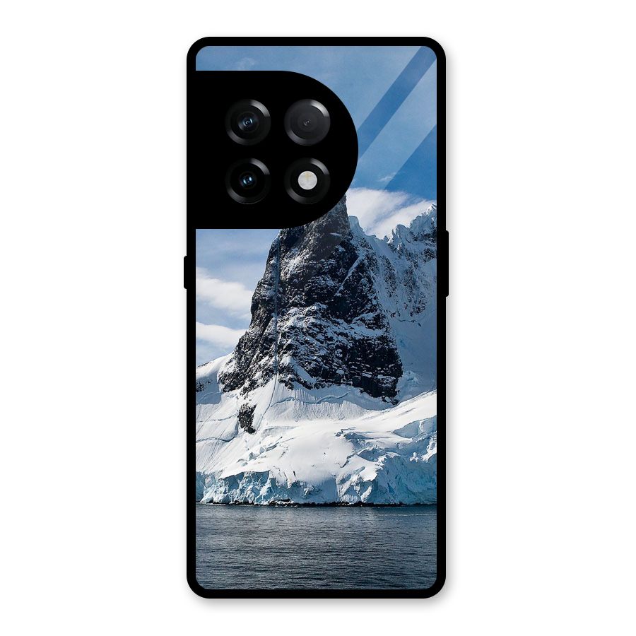 Ice Mountains Glass Back Case for OnePlus 11R