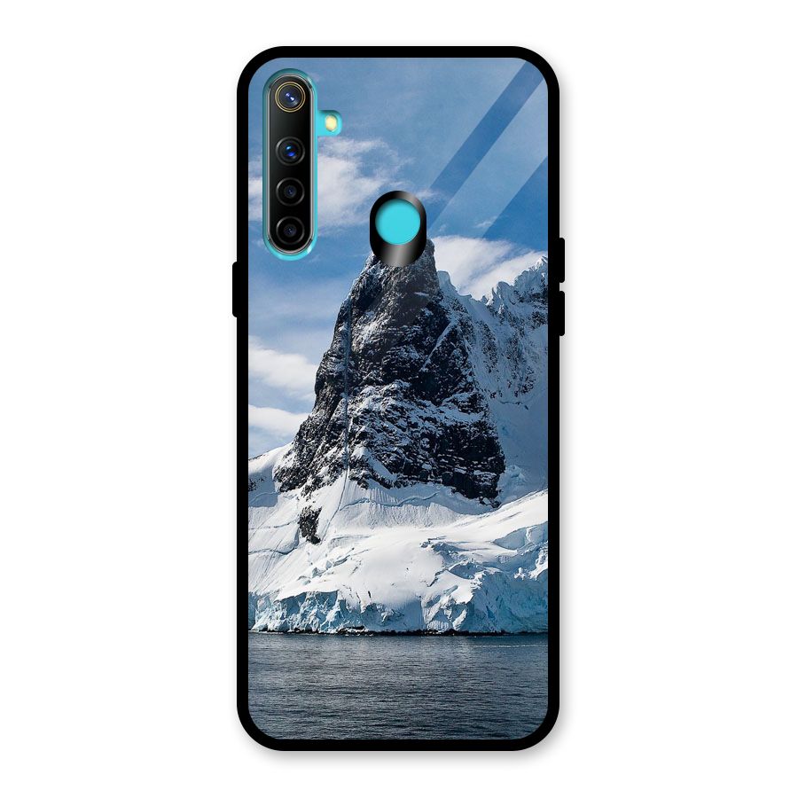 Ice Mountains Glass Back Case for Realme 5i