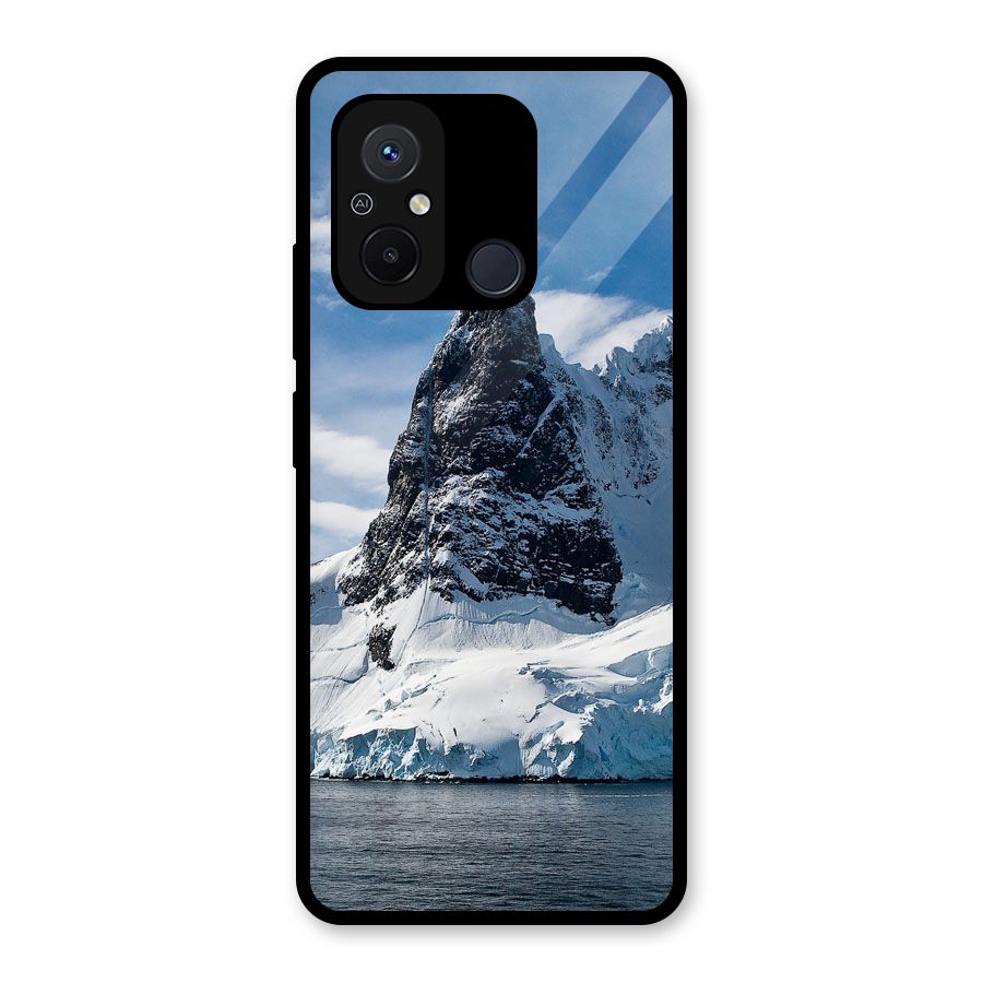 Ice Mountains Glass Back Case for Redmi 12C