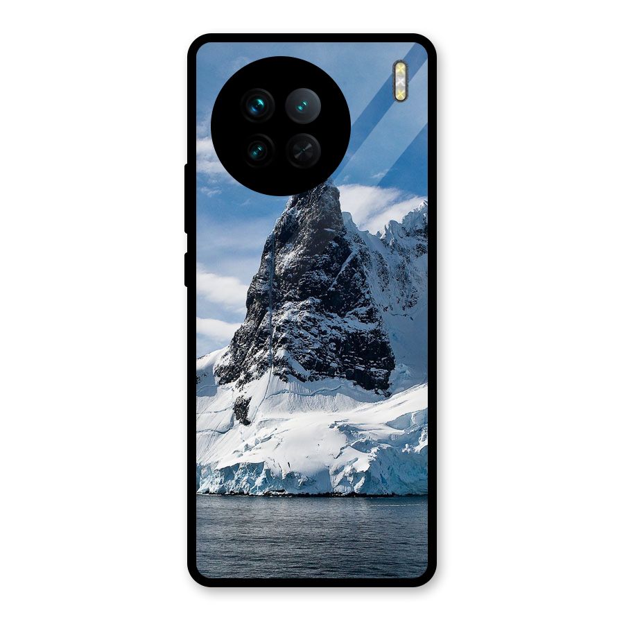 Ice Mountains Glass Back Case for Vivo X90