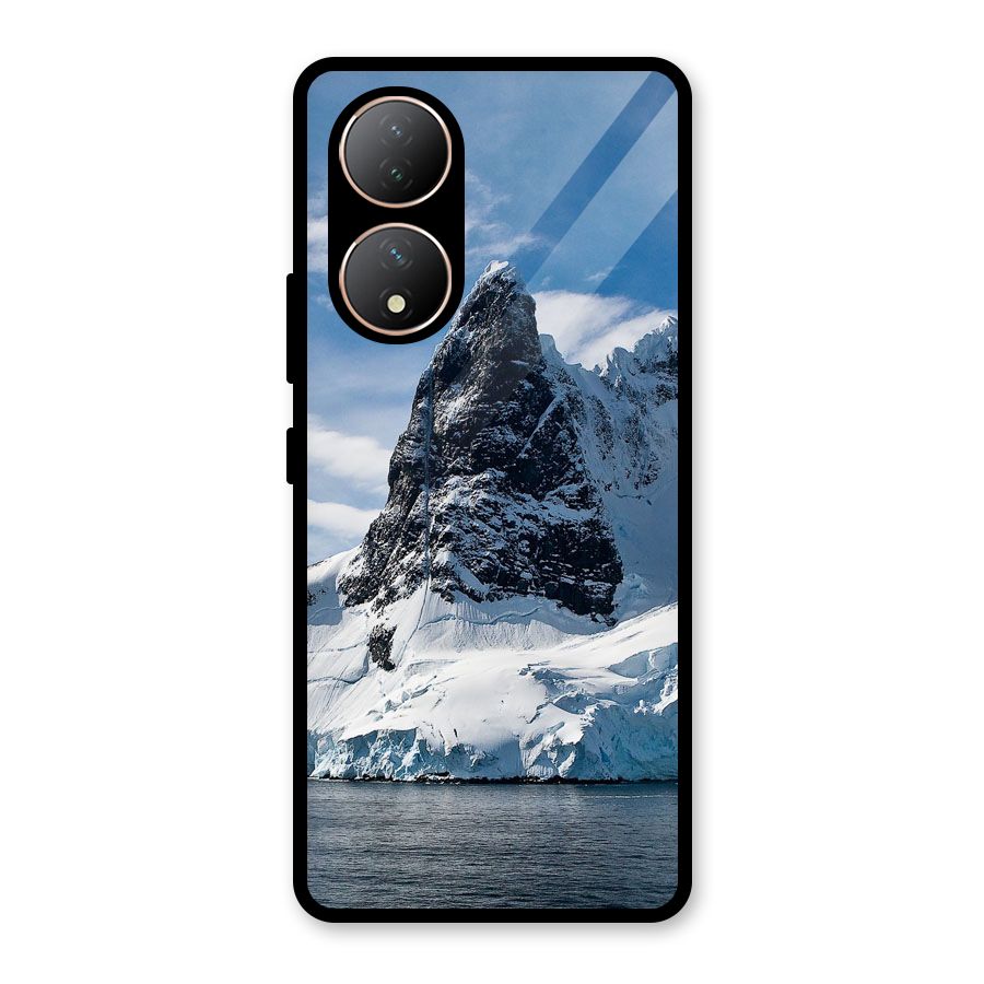 Ice Mountains Glass Back Case for Vivo Y100A