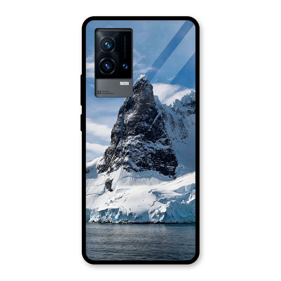 Ice Mountains Glass Back Case for iQOO 9 5G