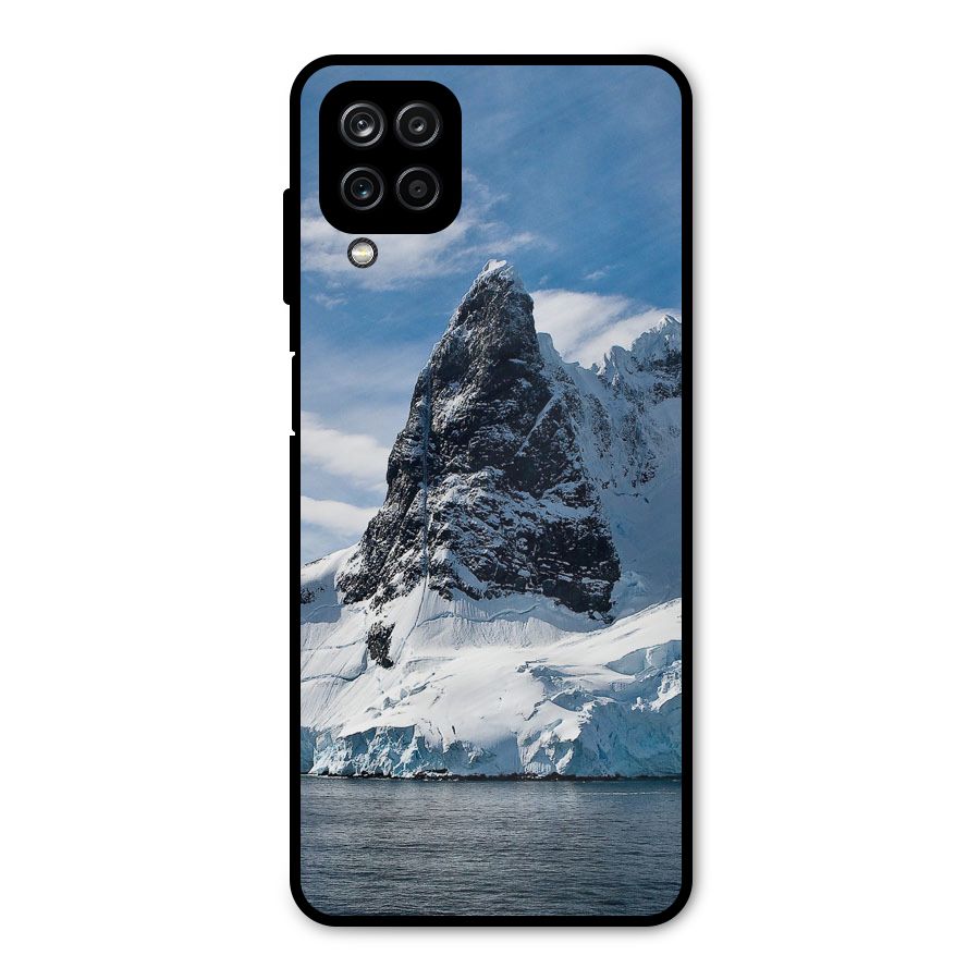 Ice Mountains Metal Back Case for Galaxy A12