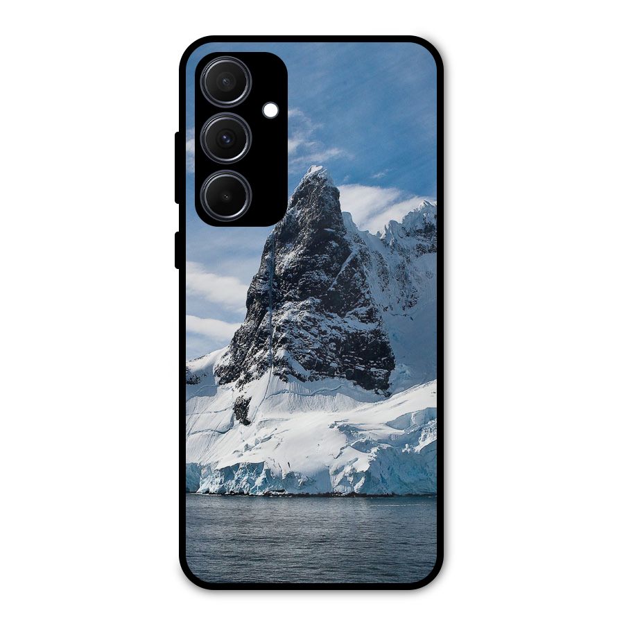 Ice Mountains Metal Back Case for Galaxy A35