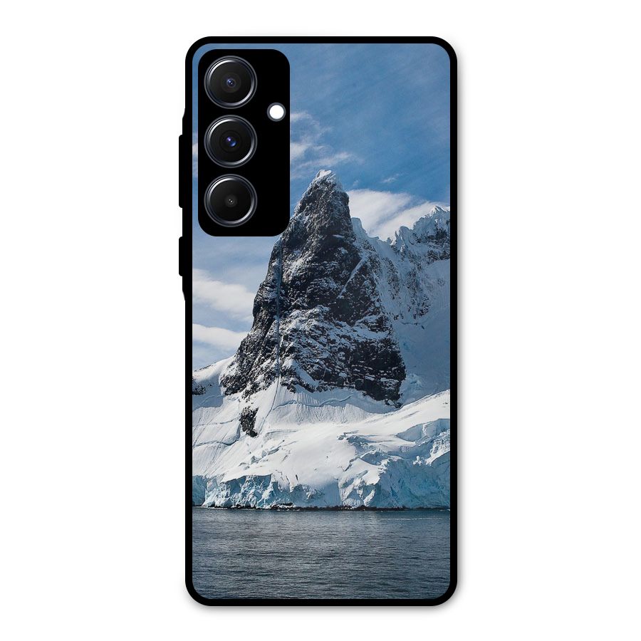 Ice Mountains Metal Back Case for Galaxy A55