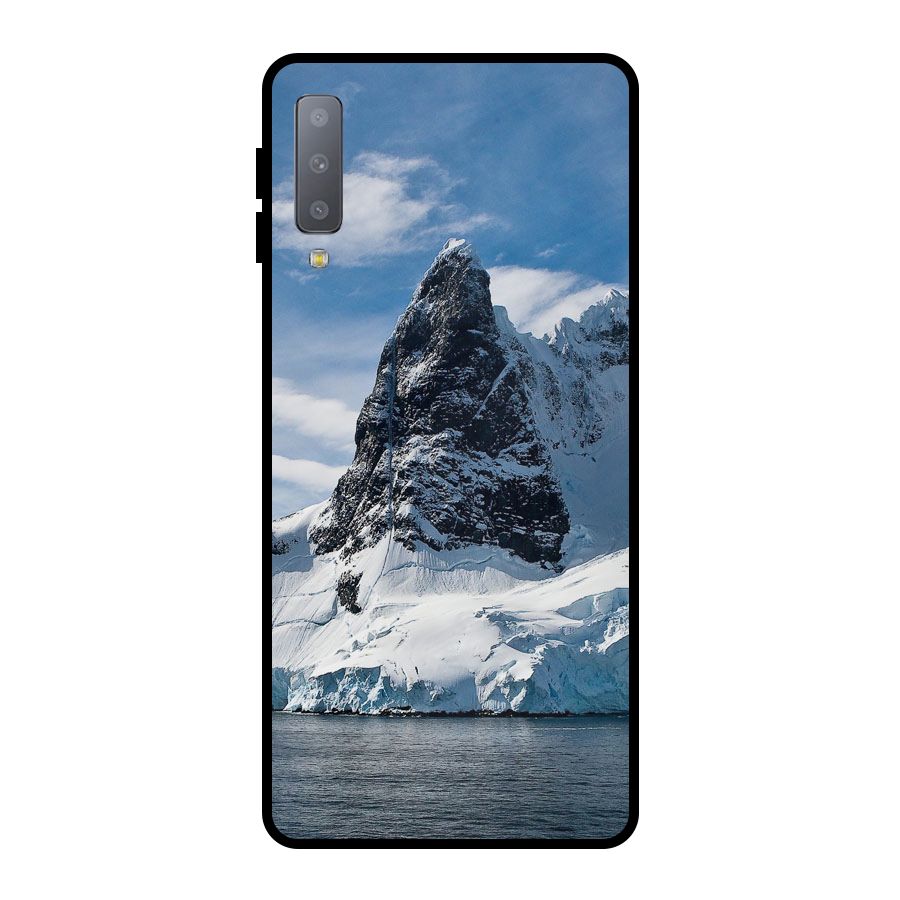 Ice Mountains Metal Back Case for Galaxy A7 (2018)