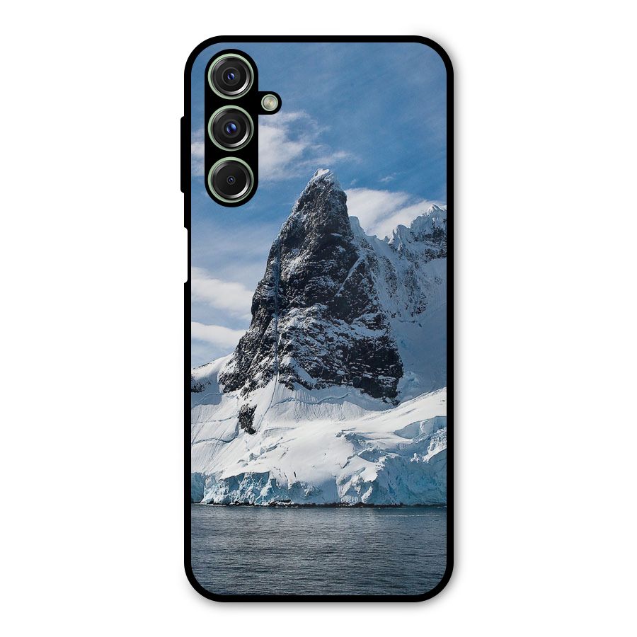 Ice Mountains Metal Back Case for Galaxy F34