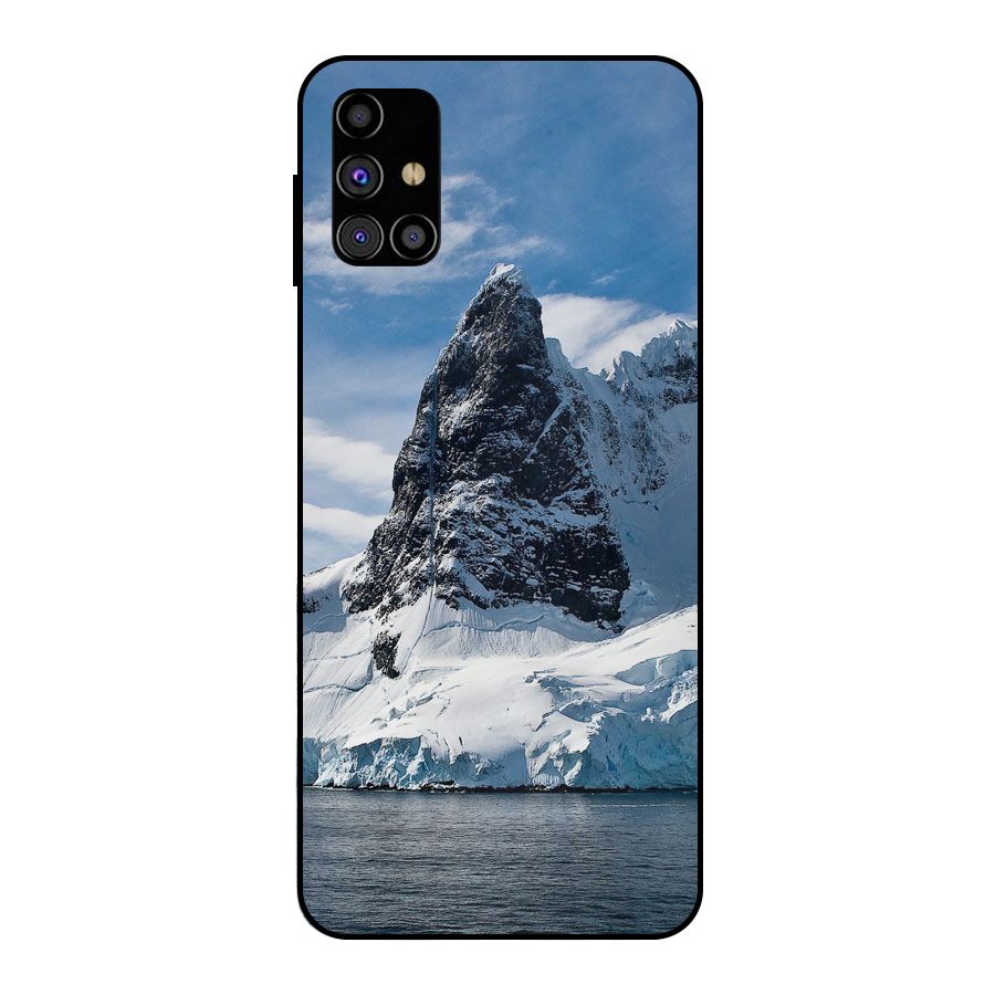 Ice Mountains Metal Back Case for Galaxy M31s