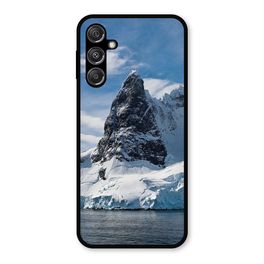 Ice Mountains Metal Back Case for Galaxy M34 5G